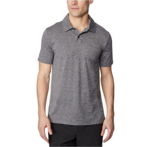 32 Degrees Shirts - 32 Degrees Techno Mesh Men's Gray Polo 32 Degrees Shirts - 32 Degrees Techno Mesh Men's Gray Polo